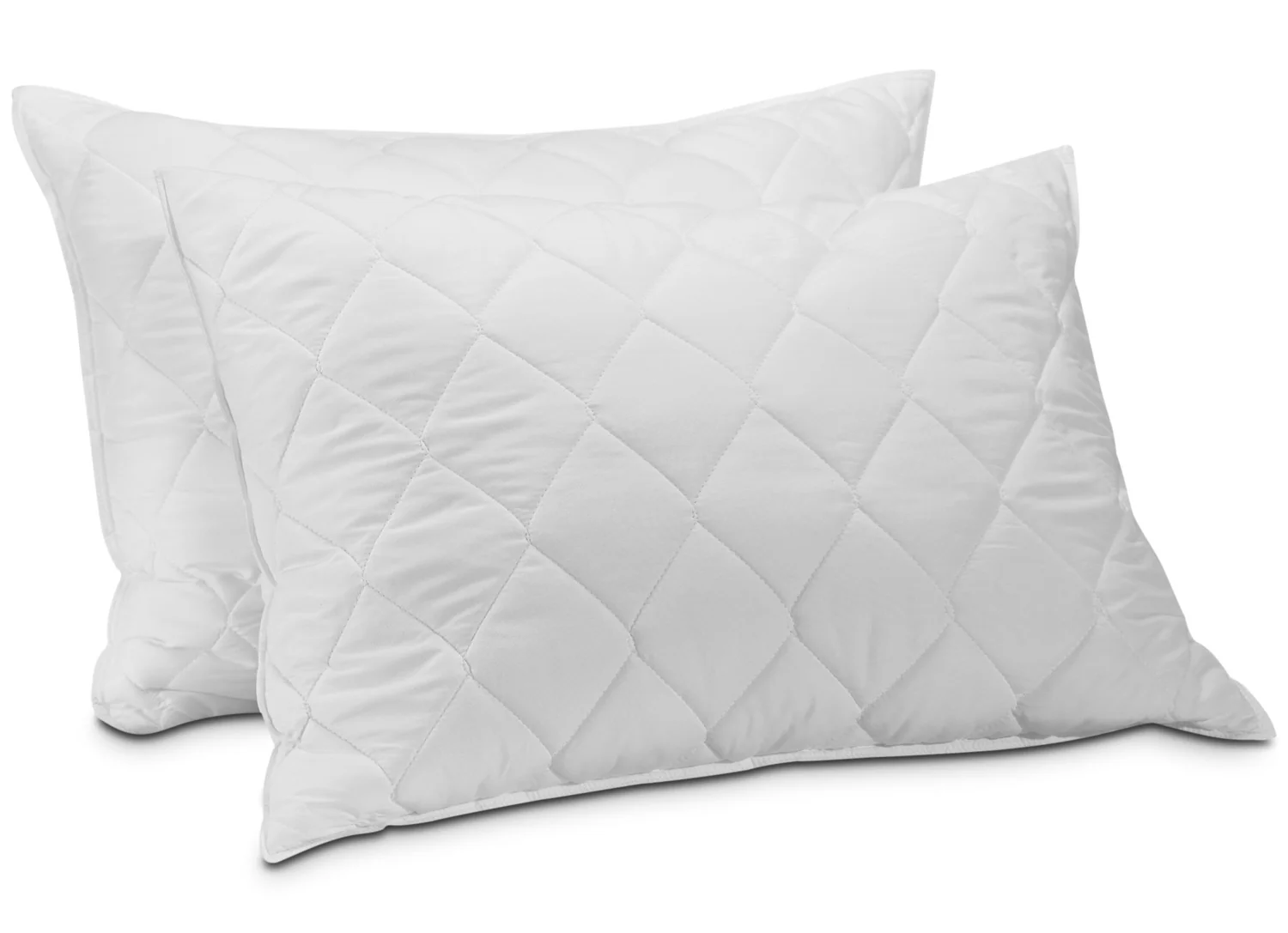 2 Memory Foam Pillows & Full Luxury Sheet Set - Image 3