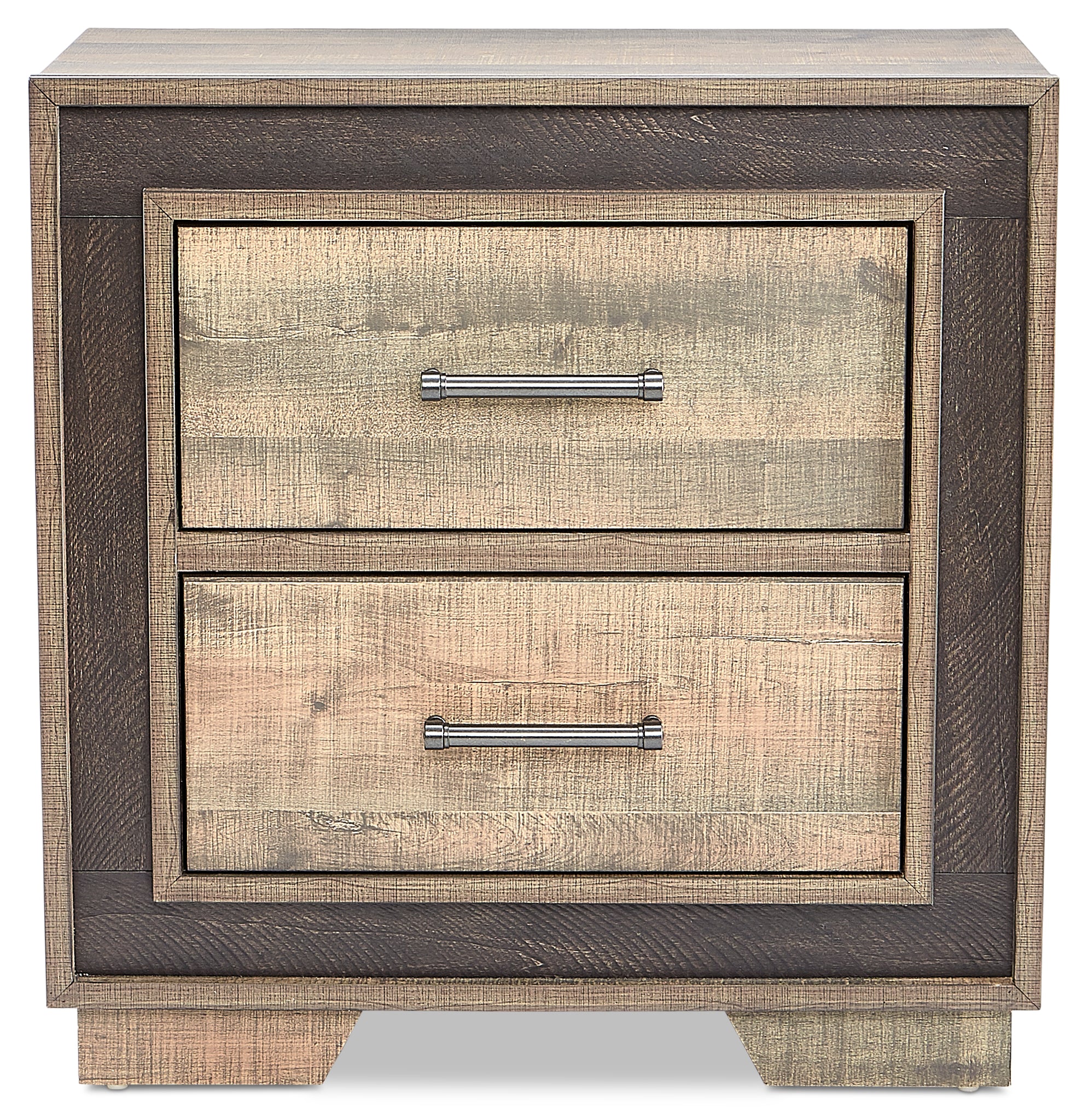 Orlando Night Table - Weathered Brown - Image 3